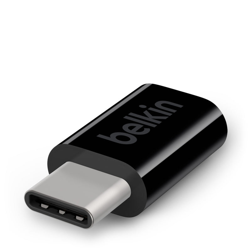 Belkin USB-C to Micro USB Adapter (USB Type-C) - Black