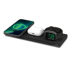 Belkin BOOST CHARGE PRO 3-in-1 Wireless Charging Pad with MagSafe