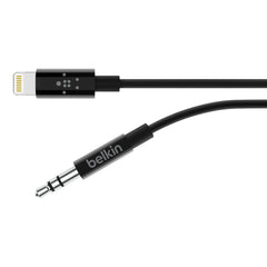 Belkin 3.5 mm Audio Cable With Lightning Connector (0.9M) - Black