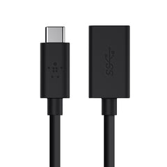 Belkin 3.0 USB-C to USB-A Adapter (USB-C Adapter) - Black